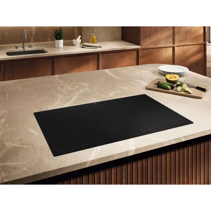 Electrolux Série 600 EIV83443CT preta encastrável 80 cm placa de indução por zonas 4 zona(s)