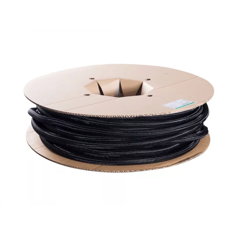 Organizador de cabos Multibrackets M Universal Cable Sock Self Wrap Basic 19 mm Preto 50 m, poliéster, -50–150 °C