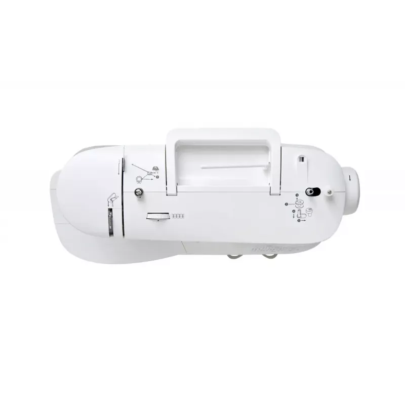 Máquina de costura automática SINGER C5955 — 417 padrões de pontos, casa de botão em 1 passo, 110 W, elétrica, branca