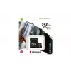 Kingston Technology Canvas Select 256GB microSDXC Plus 100R A1 C10 cartão + adaptador