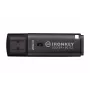 Pen drive KINGSTON IronKey Locker Plus 50 G2 256 GB, USB Type-A, USB 3.2 Gen 1, AES-256, FIPS 197