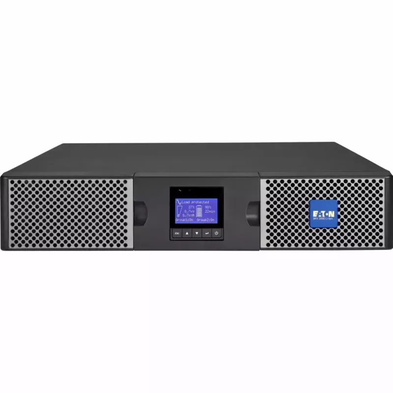 Eaton 9PX 3000i RT2U Li-Ion UPS conversor duplo 3 kVA 2400 W 10 saídas AC