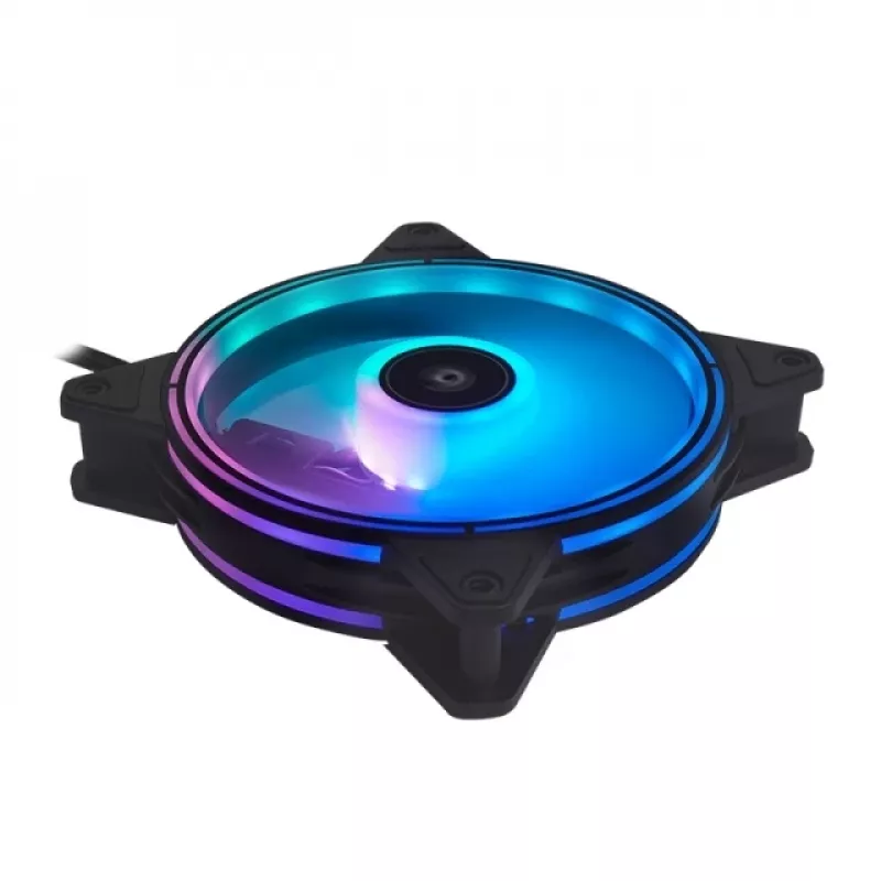 Conjunto de ventoinhas Chieftec Chieftronic Nova 12 cm Preto 3 unidades