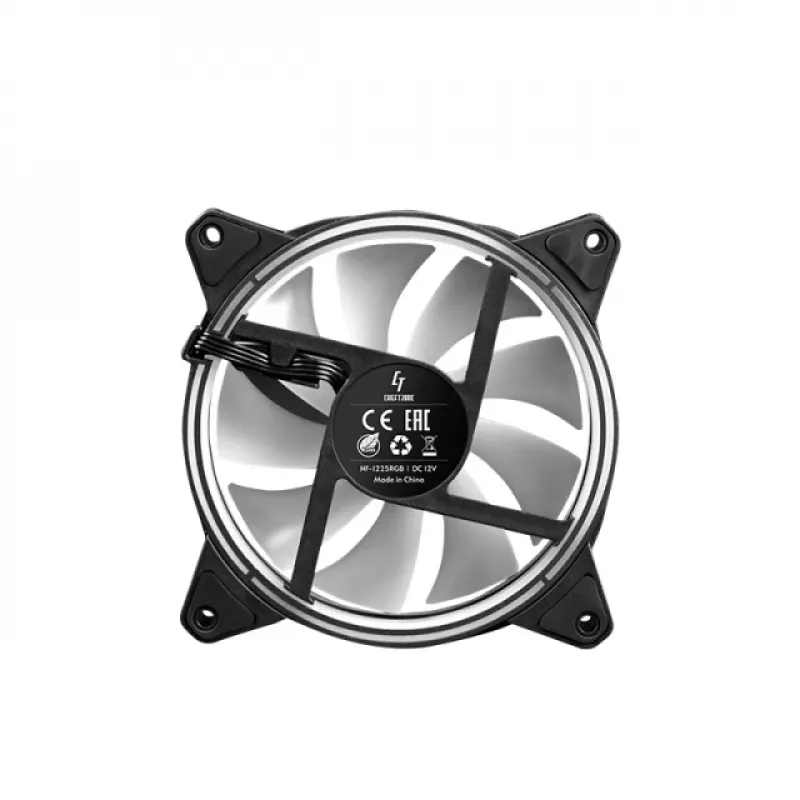 Conjunto de ventoinhas Chieftec Chieftronic Nova 12 cm Preto 3 unidades