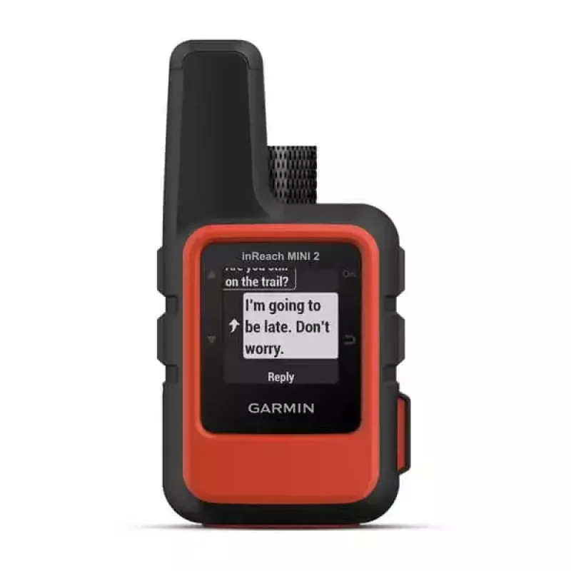 Garmin inReach Mini 2 Pessoal Preto Vermelho IPX7 336h de autonomia da bateria