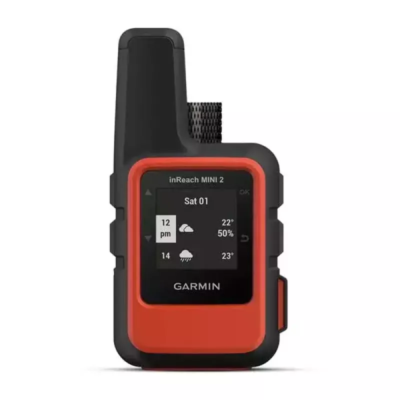 Garmin inReach Mini 2 Pessoal Preto Vermelho IPX7 336h de autonomia da bateria