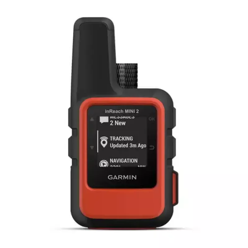 Garmin inReach Mini 2 Pessoal Preto Vermelho IPX7 336h de autonomia da bateria