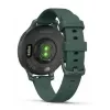 Smartwatch GARMIN Lily 2 Active Verde — caixa de alumínio de 38 mm, pulseira de silicone, GPS, SpO2, 5 ATM, 9 dias de bateria