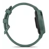 Smartwatch GARMIN Lily 2 Active Verde — caixa de alumínio de 38 mm, pulseira de silicone, GPS, SpO2, 5 ATM, 9 dias de bateria