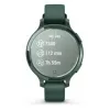 Smartwatch GARMIN Lily 2 Active Verde — caixa de alumínio de 38 mm, pulseira de silicone, GPS, SpO2, 5 ATM, 9 dias de bateria