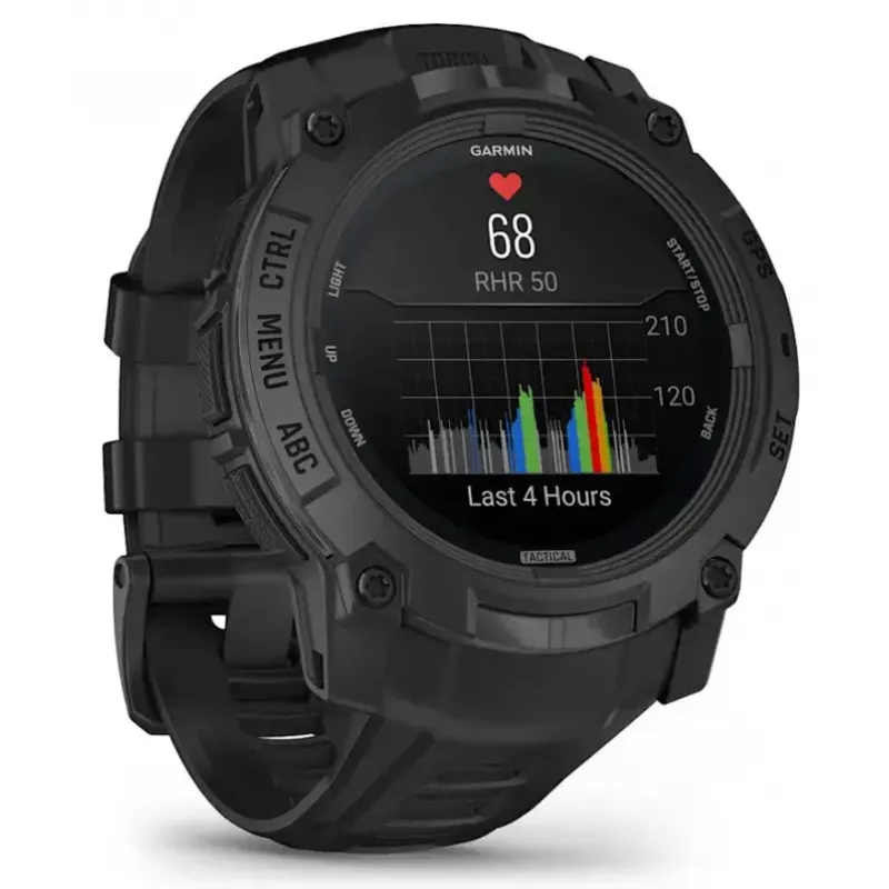 Smartwatch Garmin Instinct 3 Tactical Edition Preto