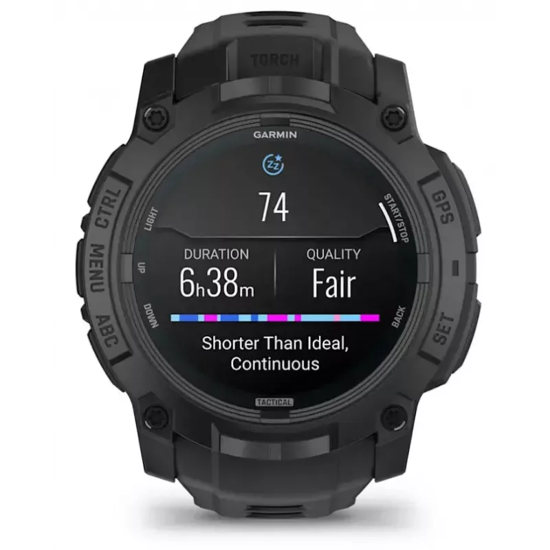 Smartwatch Garmin Instinct 3 Tactical Edition Preto