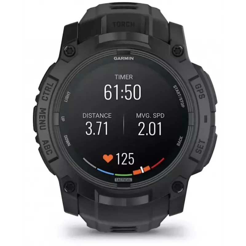 Smartwatch Garmin Instinct 3 Tactical Edition Preto