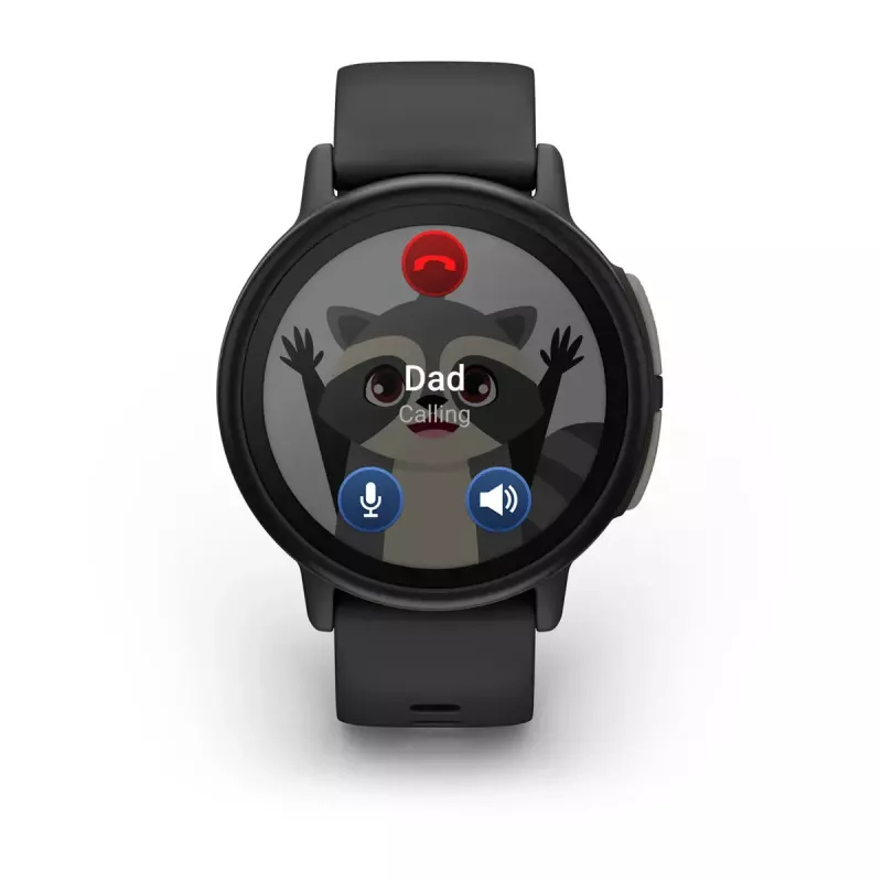 Garmin Bounce 2 smartwatch para crianças, AMOLED de 1,2 polegadas, GPS, Wi-Fi, LTE, Slate Grey (010-03399-00)