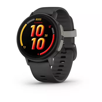 Garmin Bounce 2 smartwatch para crianças, AMOLED de 1,2 polegadas, GPS, Wi-Fi, LTE, Slate Grey (010-03399-00)