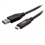 C2G Cabo USB-C macho para USB-A macho 0,15 m USB 3.2 Gen 1 5 Gbit/s