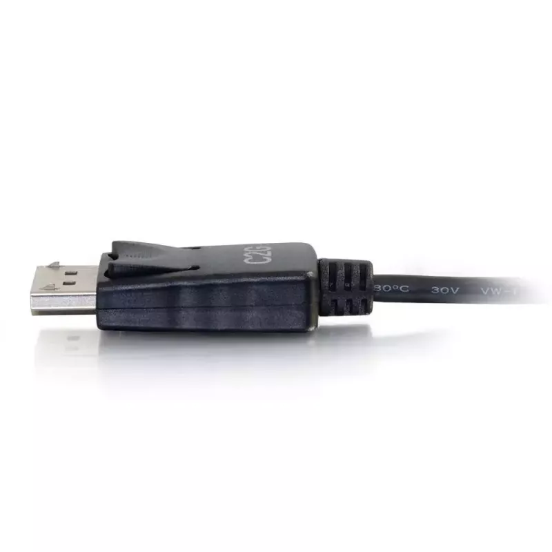 C2G Cabo adaptador USB-C para DisplayPort 4K 30 Hz 1,8 m preto