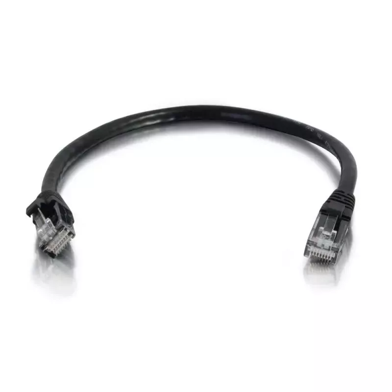 Cabo de rede C2G 10 m Cat5e RJ-45 U/UTP preto