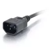 Cabo de extensão de alimentação para computador C2G 5 m 18 AWG IEC320C13 para IEC320C14