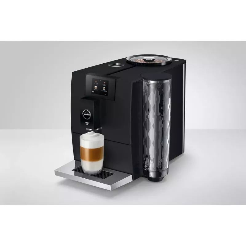 Máquina de café expresso JURA ENA 8 (EC) — depósito de água de 1,1 litros, 125 g de grãos, 15 bar, moinho integrado, 10 chávenas