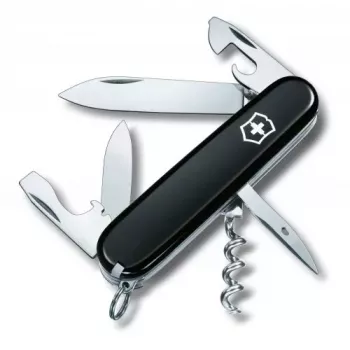 Victorinox Spartan preto canivete suíço 12 funções preto