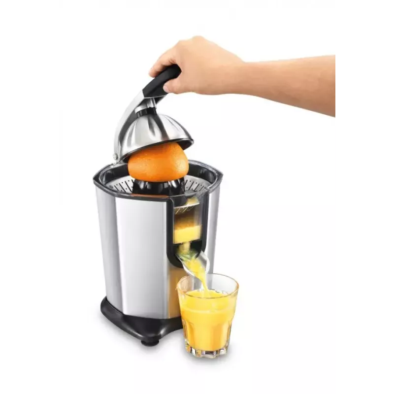 Espremedor de citrinos elétrico Solis 921.74 160W aço inoxidável preto
