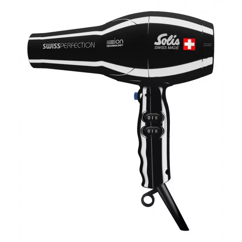 Secador de cabelo SOLIS Swiss Perfection preto tipo 440 2400 W