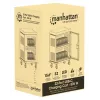 Manhattan carrinho de carregamento 32 tomadas USB-C para iPad até 13 polegadas, MacBook Air até 15 polegadas e Chromebook 15,6 polegadas, também outros tablets/smartphones (com cabo dispositivo-para-USB-C), compartimentos 404x27,6x283mm, cabo de carregamento para dispositivos não incluído (cabo USB-C recomendado 354868), caixa
