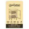 Manhattan carrinho de carregamento 32 tomadas USB-C para iPad até 13 polegadas, MacBook Air até 15 polegadas e Chromebook 15,6 polegadas, também outros tablets/smartphones (com cabo dispositivo-para-USB-C), compartimentos 404x27,6x283mm, cabo de carregamento para dispositivos não incluído (cabo USB-C recomendado 354868), caixa