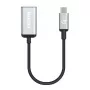 Cabo USB-C para HDMI Manhattan, 4K@60Hz, 5 Gbit/s (USB 3.2 Gen1 também conhecido como USB 3.0), 15 cm, preto, macho para fêmea, três anos de garantia