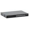 Comutador Intellinet 24 portas Gigabit Ethernet PoE+ com 2 portas SFP conforme IEEE 802.3at/af (PoE+/PoE), orçamento de potência PoE de 370 W, duas ranhuras abertas 1G SFP, montagem em rack 19 polegadas