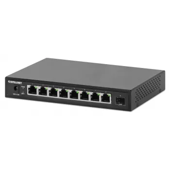 Comutador Intellinet 9 portas 8 x 2,5G portas Ethernet e 1 uplink SFP+