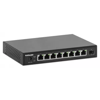Comutador Intellinet 9 portas 8 x 2,5G portas Ethernet e 1 uplink SFP+