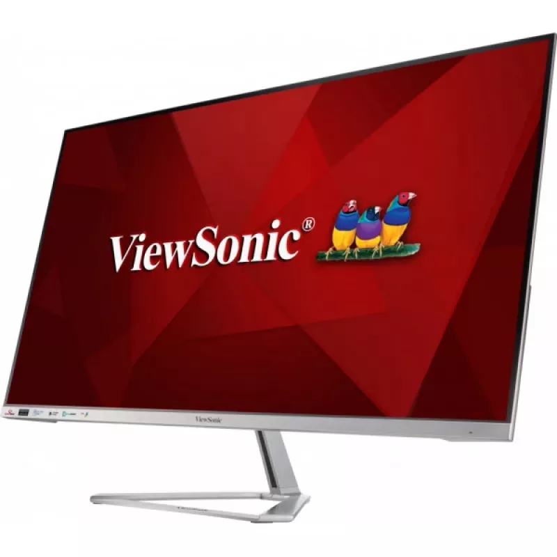 Monitor de computador Viewsonic VX Series VX3276-2K-mhd-2 81,3 cm (32 polegadas) 2560 x 1440 píxeis Quad HD LED prateado