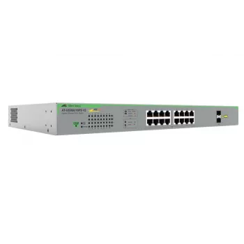 Comutador de rede Allied Telesis AT-GS950/18PS-V2-50 Unmanaged Gigabit Ethernet (10/100/1000) Power over Ethernet (PoE) cinzento
