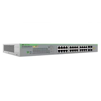 Comutador de rede Allied Telesis AT-GS950/28PSV2-50 Unmanaged Gigabit Ethernet (10/100/1000) Power over Ethernet (PoE) cinzento