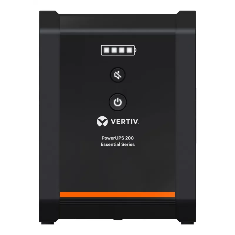Vertiv PowerUPS 200 Essential PSA6E-1600IT-IEC, 1600VA/925W, line-interactive, 1,6 kVA, 925 W, senoidal, 140 V, 290 V