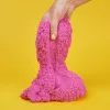 Kinetic Sand, 2 lbs areia de brincar Crystal Pink com brilho (embalagem pode variar), areia sensorial moldável para crianças a partir dos 3 anos