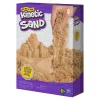 Kinetic Sand, 5,5 lbs (2,5 kg) areia de brincar castanho-natural para arte e artesanato, caixa de areia, Amazon Exclusive (embalagem pode variar), brinquedos sensoriais moldáveis, a partir dos 3 anos