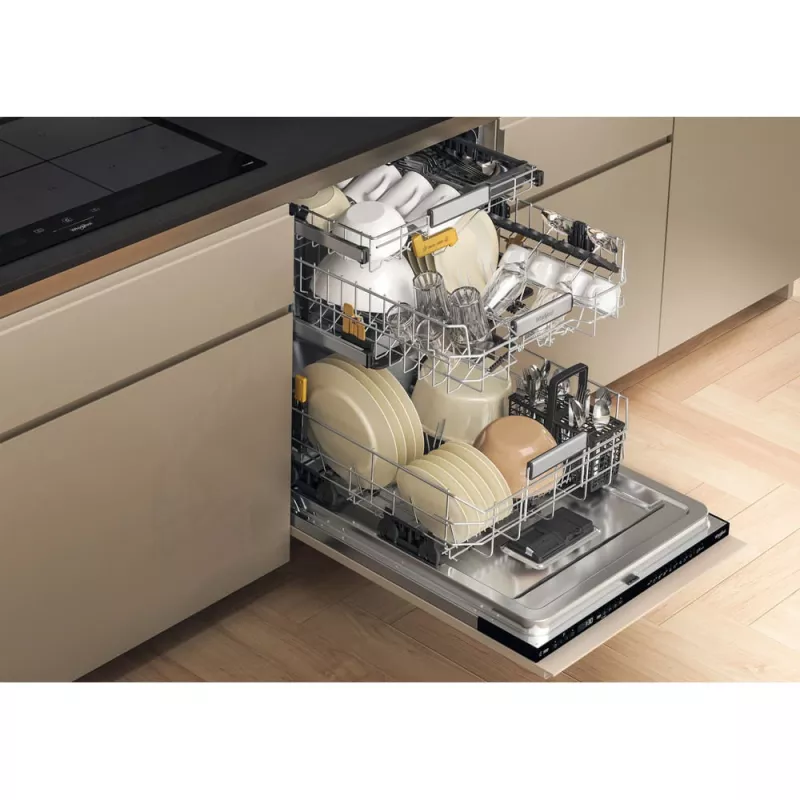 Whirlpool WH8IC15B4M6LHC0 totalmente integrável 15 conjuntos de louça
