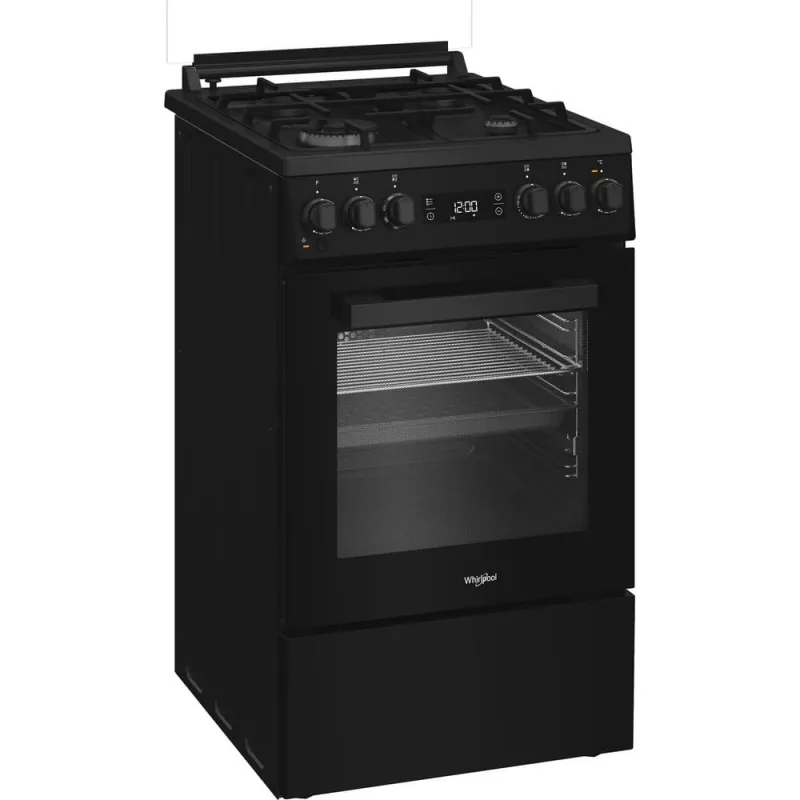 Fogão independente Whirlpool W5G8LMSWTB elétrico gás preto