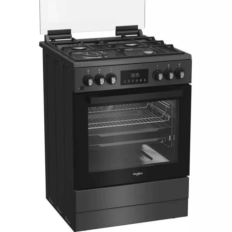 Fogão independente Whirlpool 859991716090 elétrico gás preto
