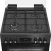 Fogão independente Whirlpool 859991716090 elétrico gás preto