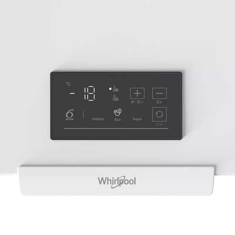 Whirlpool W3RHS19EW2 Arca congeladora vertical 198 L branco