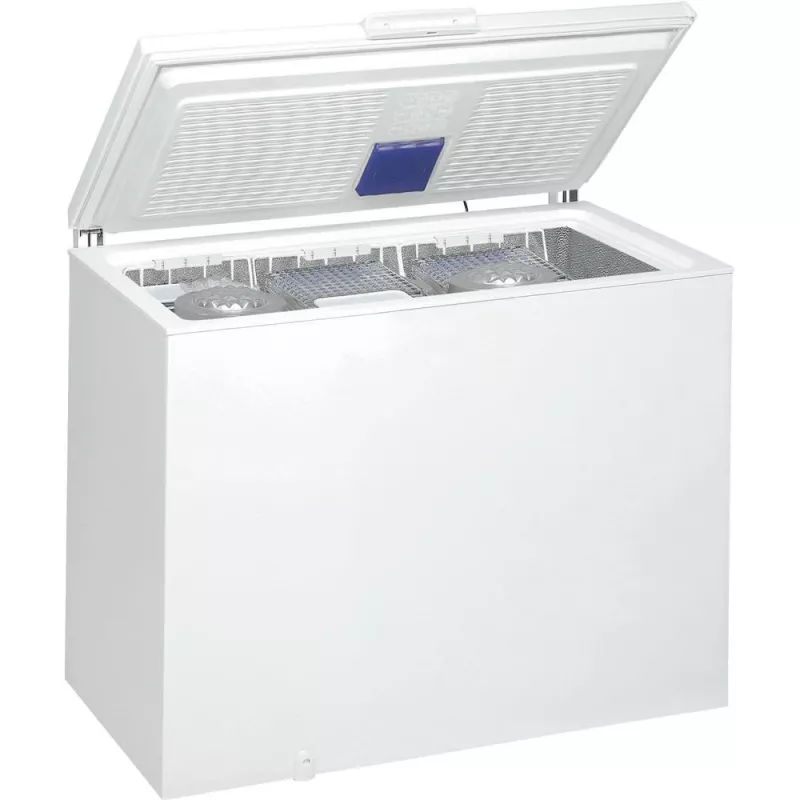 Whirlpool WHE 4602 Arca congeladora vertical 437 L branco