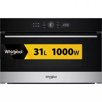 Whirlpool WMD54MX Micro-ondas com grelhador encastrável preto, aço inoxidável 31 L 1000 W