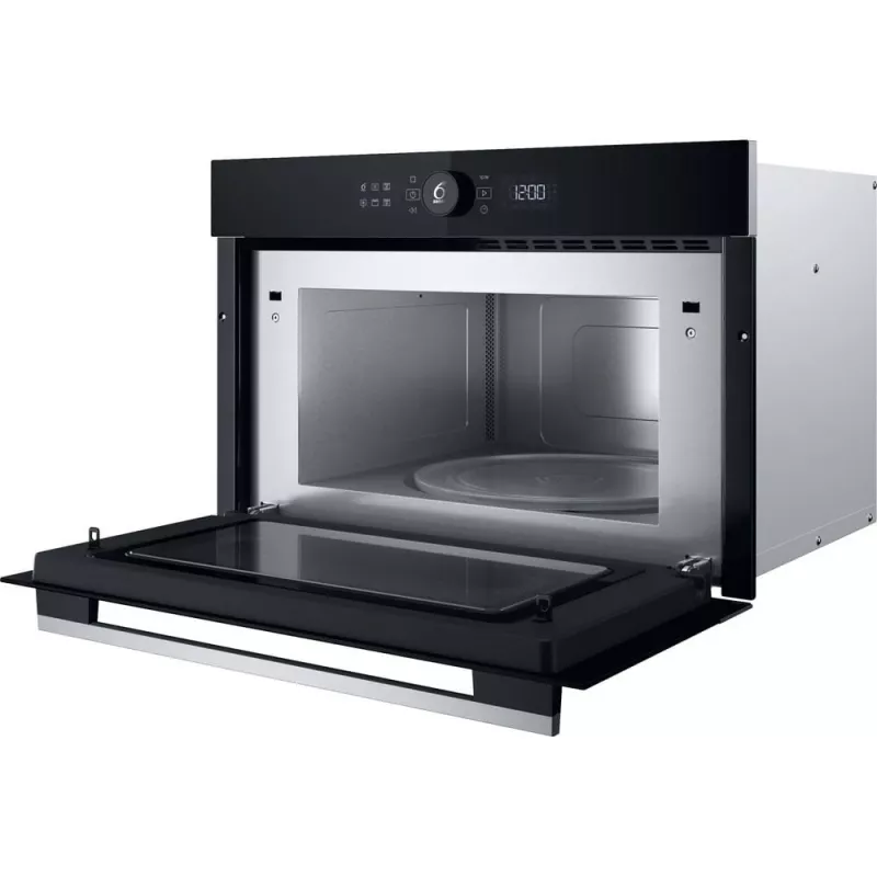 Whirlpool WMD54MX Micro-ondas com grelhador encastrável preto, aço inoxidável 31 L 1000 W