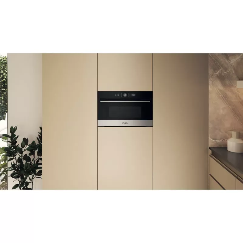 Whirlpool WMD54MX Micro-ondas com grelhador encastrável preto, aço inoxidável 31 L 1000 W