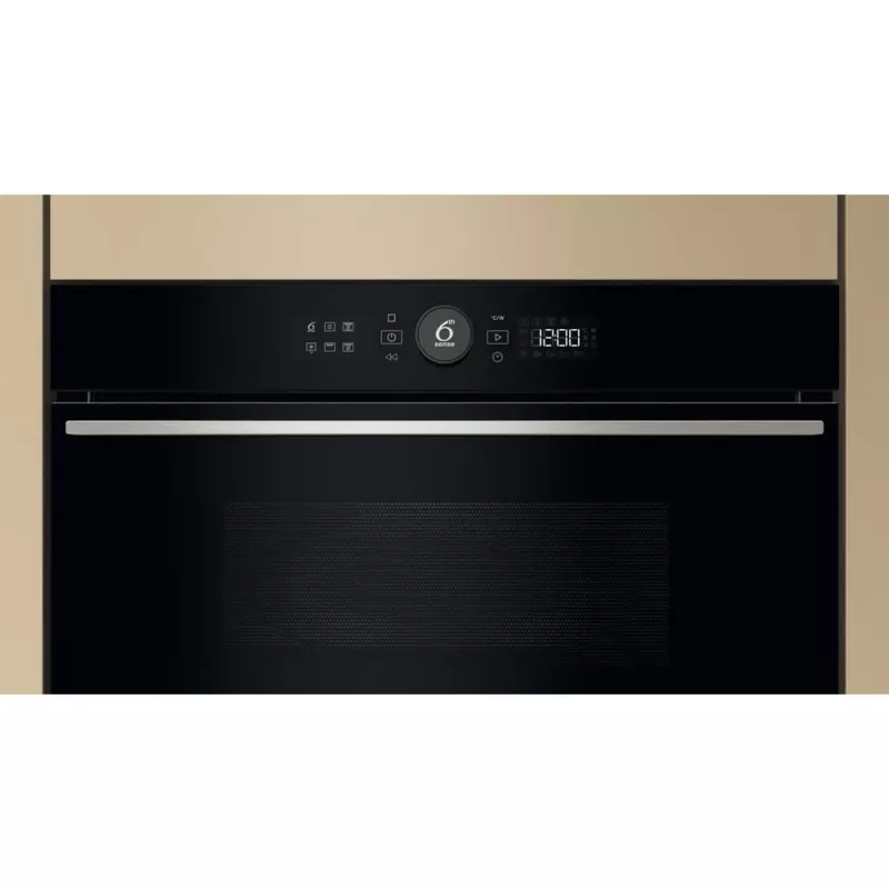 Whirlpool WMD54MX Micro-ondas com grelhador encastrável preto, aço inoxidável 31 L 1000 W