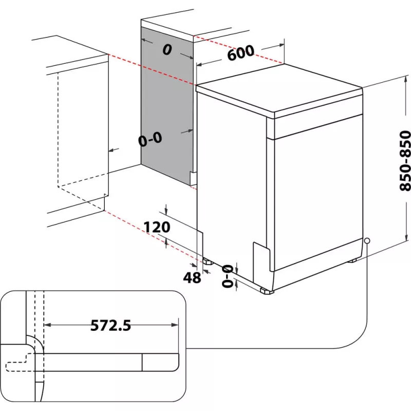 Whirlpool WFC 3C26 PF X Vertical 14 serviços